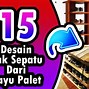 Rak Sepatu Dari Kayu Palet